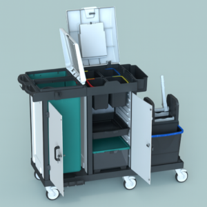 BORA MEDICAL Hygiene Trolley
